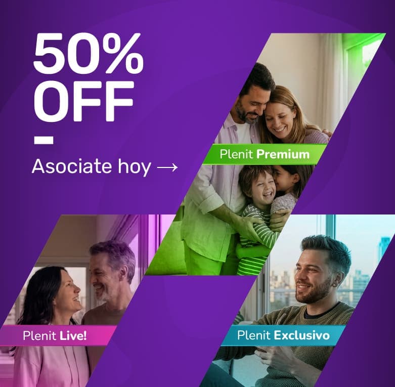 Plenit 50% de descuento en todos los planes